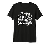 La Joie du Seigneur Ma Force Religieuse chrétienne T-Shirt Haut de Gamme