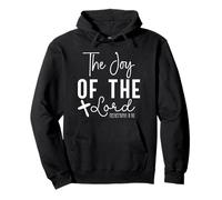 La Joie du Seigneur - Néhémie 8:10 Citation Inspirante Sweat à Capuche