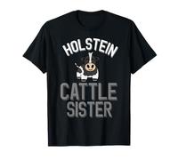 La Jolie Ferme laitière Holstein Cattle Sister T-Shirt