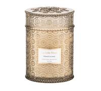LA JOLIE MUSE Bougies Parfumées pour la Maison à la Vanille et Noix de Coco, à offrir, en Cire de Soja, Mèche en Bois, 550g 90 heures