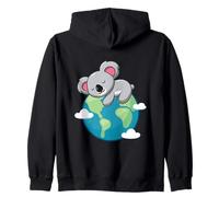 La Journée de la Terre Mère Koala est Amusante pour Les Amoureux de la planète et de l'environnement Sweat à Capuche