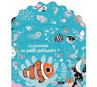 La journée de petit poisson – Livre d'éveil tout carton découpé en paysages – dès 6 mois – Nathan