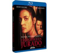 La Jurée / The Juror / Coacción A Un Jurado - Blu-Ray Exclusif Import Espagne Avec Vf Incluse Et Jaquette, Menu Disc En Espagnol
