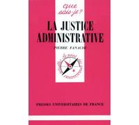 La justice administrative