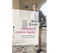 La justice comme équité - John Rawls - La découverte - Poche - Essai