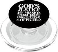 La Justice de Dieu - Officier de Justice PopSockets PopGrip pour MagSafe