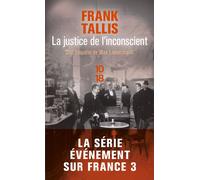 La justice de l'inconscient - Frank Tallis - 10/18 - Poche - Roman