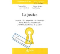 La justice - Eschyle, les choephores, les euménides