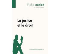 La justice et le droit (Fiche notion): LePetitPhilosophe.fr - Comprendre la philosophie