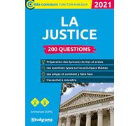 La justice et son organisation 2021: 200 questions