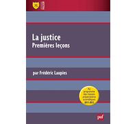 La justice. Premières leçons