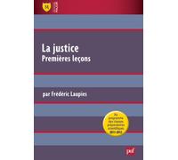 La justice. Premières leçons Frédéric Laupies (Auteur)