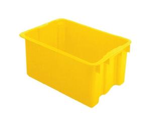 LA-KA-PE Bacs gerbables-emboîtables PP bleu L600xl400xH250mm LA-KA-PE Quantité:1