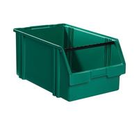 LA-KA-PE Boîtes de rangement ouvertes L460/425xl306xH230mm PS vert LA-KA-PE Quantité:8