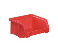 LA-KA-PE Boîte de rangement à ouverture frontale LK L85/65xl105xH45mm PS rouge