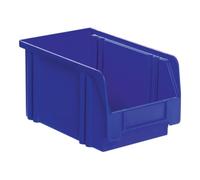LA-KA-PE Boîtes de rangement ouvertes L230/200xl150xH127mm PS bleu LA-KA-PE Quantité:25