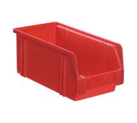 LA-KA-PE Boîtes de rangement ouvertes L330/298xl210xH200mm PS rouge LA-KA-PE Quantité:10