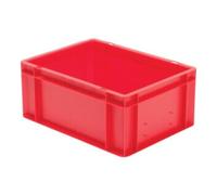 LA-KA-PE Conteneur de transport gerbable L400xl300xH175mm bleu PP poignée traversante par Quantité:1