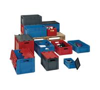 LA-KA-PE Conteneur de transport gerbables L600xl400xH420 mm ( 9000446040 )