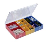 LA-KA-PE LA-KA-PE Boîte à assortiment avec couvercle L307xP225xH50 mm avec 9 compartiments Quantité:1