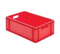 LA-KA-PE LA-KA-PE Caisse empilable de transport B600xP400xH210 mm bleu, fermée avec poignée Quantité:1