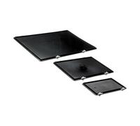 LA-KA-PE LA-KA-PE Couvercle de fermeture noir pour boîte dimension L300xP200mm Quantité:1