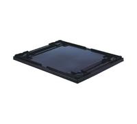 LA-KA-PE LA-KA-PE Couvercle de support noir pour boîte dimension L400xP300mm Quantité:1