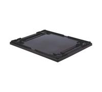 LA-KA-PE LA-KA-PE Couvercle de support noir pour caisson L600xP400mm Quantité:1