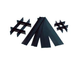 LA-KA-PE LA-KA-PE Séparateur anthracite L1150xH120xP10mm VR 10 pcs. découpe individuelle Quantité:1