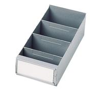 LA-KA-PE Séparation pour boîtes rang.étagère l. 160 mm PS gris 25 pcs/sachet LA-KA-PE Quantité:1