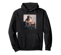La Lacemaker de Johannes Vermeer (1669-1670) Sweat à Capuche