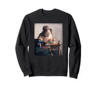 La Lacemaker de Johannes Vermeer (1669-1670) Sweatshirt
