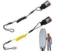 La Laisse de Bodyboard 2pcs Laisse à Paddle TPU TPU Adusable avec Manchette à la Cheville pour Paddleboard shortboard Long