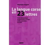 La langue corse en 23 lettres