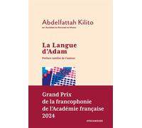 La Langue d'Adam - Abdelfattah Kilito - Africamoude - broché - Essai