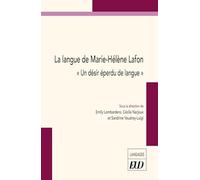 La langue de Marie-Hélène Lafon: "Un désir éperdu de langue"
