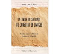 La langue du cartulaire du consulat de limoges