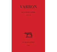La langue latine: Tome 4, Livre VIII