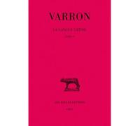 La Langue latine. Tome II : Livre VI - Varron - Belles Lettres - broché - Etude