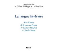 La langue littéraire