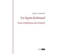 La leçon d'Arthaud. Une esthétique de l'esprit