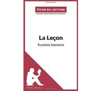 La Leçon de Eugène Ionesco (Fiche de lecture): Analyse complète et résumé détaillé de l'oeuvre