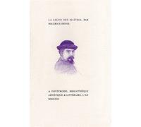 La leçon des maîtres - Maurice Denis - Fata Morgana - broché - Essai