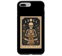 La Lectrice Carte De Tarot Squelette Gothique Cadeau Lecture Coque pour iPhone 7 Plus/8 Plus