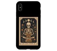 La Lectrice Carte De Tarot Squelette Gothique Cadeau Lecture Coque pour iPhone XS Max