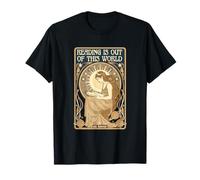 La Lecture Art Nouveau est Hors de Cette déesse Lunaire du Monde T-Shirt