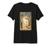 La Lecture Art Nouveau est Hors de Cette déesse Lunaire du Monde T-Shirt Haut de Gamme