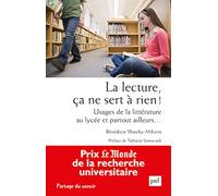 La lecture, ça ne sert à rien ! Bénédicte Shawky-Milcent (Auteur)