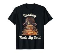 La lecture des carburants mon âme Amour de livres inspirants T-Shirt