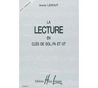 La lecture en clés de sol, fa et ut